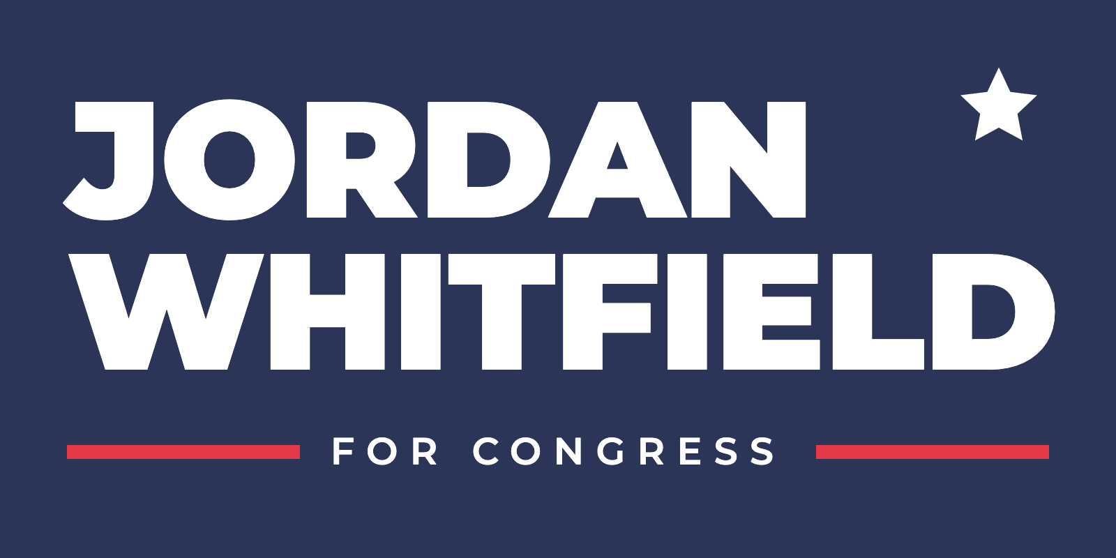 Jordan Whitfield for Congress